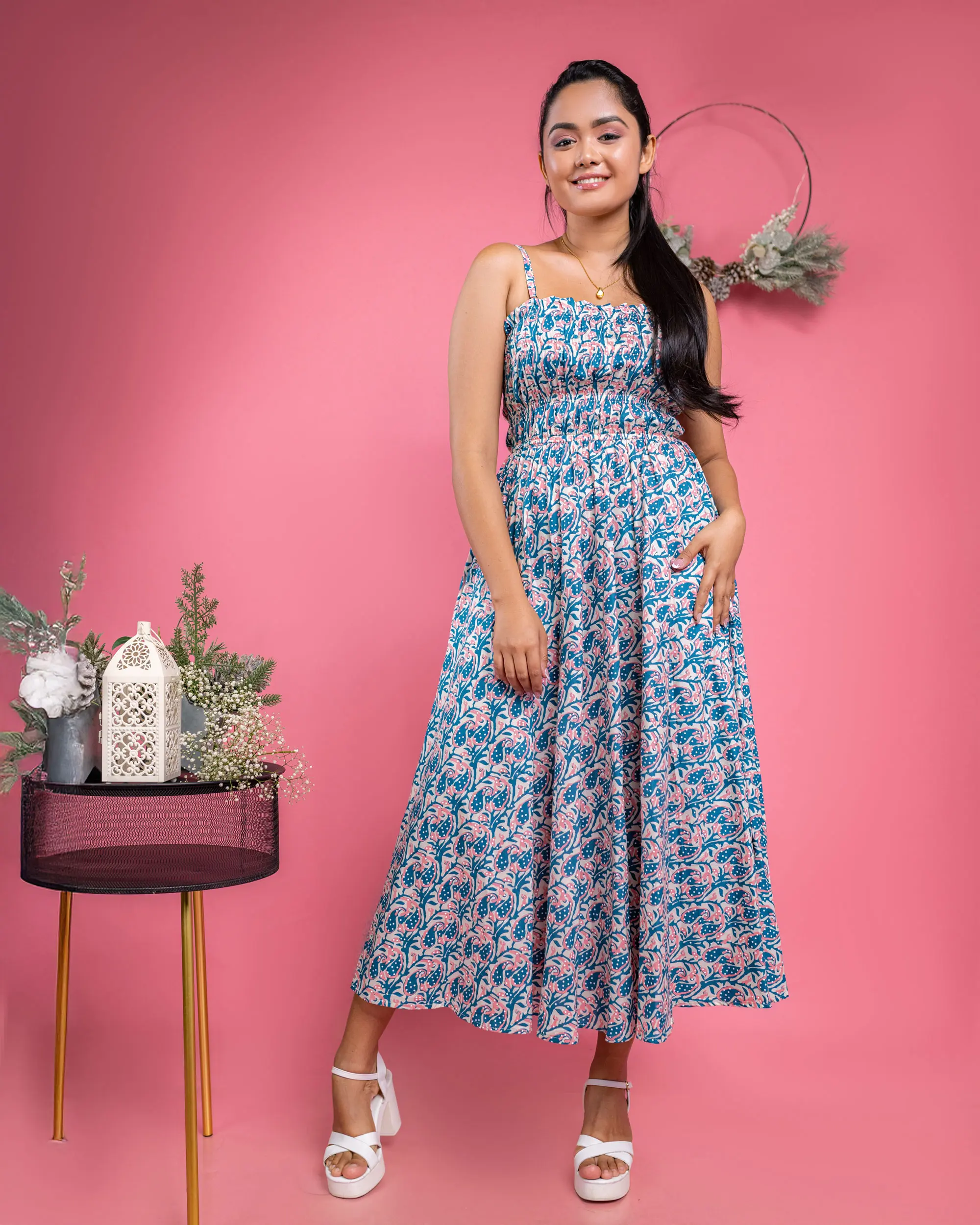 Merida Smoke Midi Dress - Nuki'S Closet Merida Smoke Midi Dress - Nuki'S Closet